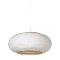 Steinhauer HanglampSilva Alba met witte kap Ø60cm - 4640ZW - thumbnail