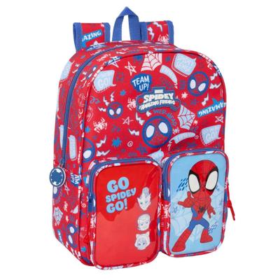 Schoolrugzak Spider-Man Rescue Blauw Rood 26 x 34 x 11 cm