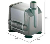 Sicce Micra-Plus Easy Line Aquarium/Fonteinpomp, 6,5 Watt, Max. Flow 600 liter per uur, 13mm Uitgang, Opvoerhoogte 0,85 Meter, Kabellengte 1,5 Meter, Geschikt voor elke Aquarium Toepassing - thumbnail