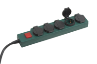 Meister Stekkerdoos 5V Ip44 Schakel 1.4M - WU7430920 - thumbnail