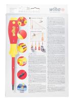 Wiha 833 Schroevendraaierset VDE 6-delig Plat, Kruiskop Phillips - thumbnail
