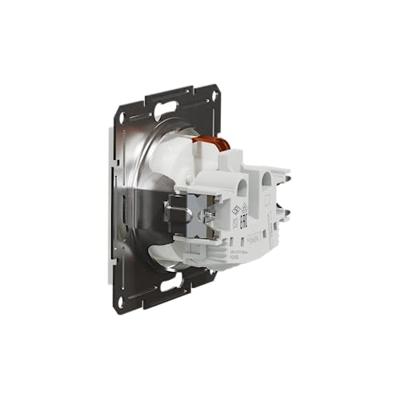 Schneider Electric EPH2970221D Wandontactdoos met aanrakingsbeveiliging Asfora Wit (RAL 9003) 1 stuk(s)