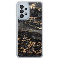 Samsung Galaxy A53 hybride hoesje - Marmer grijs brons - thumbnail