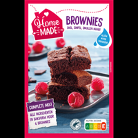 HomeMade Complete Mix voor Brownies 300 g bij Jumbo - thumbnail