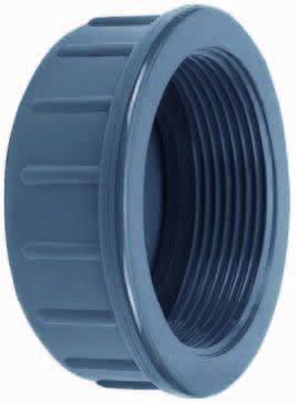 Europond PVC Afsluitkap Binnendraad ¾ inch met Rubberen Ring - Weerbestendig en Hoge Drukbestendig
