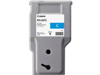 Canon Inktcartridge PFI-207 C Origineel Cyaan 8790 B 001 - thumbnail