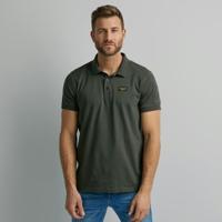 Pme Legend Short Sleeve Polo Cotton Elastan P Poloshirts 8039 - Beluga - thumbnail