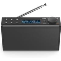 Hama digitale radio dr7usb fm/dab/dab+/werkt op batterijen - thumbnail