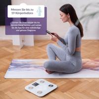 truelife FitScale W6 BT Personenweegschaal Digitaal Weegbereik (max.): 180 kg Wit, Grijs Met Bluetooth - thumbnail
