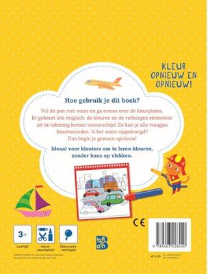 Standaard Uitgeverij Kleuren met water - voertuigen