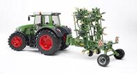 bruder Krone KWT 8.82 hooischudder met wielstel modelvoertuig - thumbnail