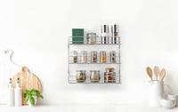 Metaltex Space Saver Smart Kitchen Pepito Kruidenrek 3 Etages 36x32x8 cm Zilver - thumbnail