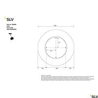 SLV 1002858 MALANG LED-plafondlamp LED vast ingebouwd 39 W Wit - thumbnail