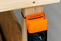 Bachmann BM005907 Stekkerdoos met schakelaar Grijs, Zwart Randaarde stekker 1 stuk(s) - thumbnail