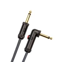 D'Addario AGLRA-10 instrumentkabel met circuitbreaker recht-haaks 3m - thumbnail