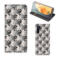 OPPO Reno3 | A91 | Hoesje maken | Salamander Grey - thumbnail