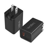 LogiLink PA0301 oplader voor mobiele apparatuur Universeel Zwart AC Snel opladen Binnen - thumbnail