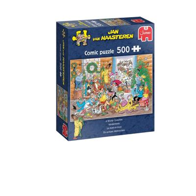 Jan van Haasteren - Kerstkriebels Puzzel 500 Stukjes