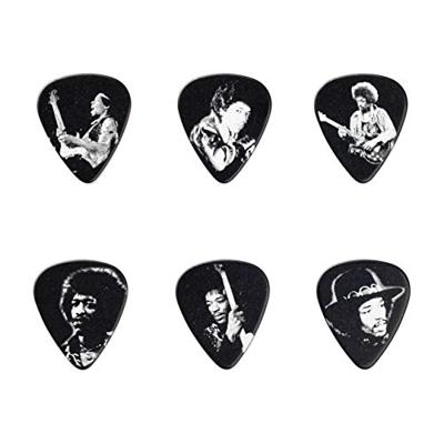 Dunlop JH-PT06M Jimi Hendrix Silver doosje plectrums medium Dunlop JH-PT06M Jimi Hendrix Silver doosje plectrums medium