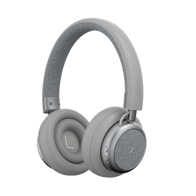 SACKit TOUCHit Hoofdtelefoons Bedraad en draadloos Hoofdband Oproepen/muziek Micro USB Bluetooth Zilver SACKit TOUCHit Hoofdtelefoons Bedraad en draadloos Hoofdband Oproepen/muziek Micro USB Bluetooth Zilver