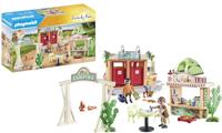 PLAYMOBIL 71424 Camping - World of Camping - met functionele douche en accessoires - Vanaf 4 jaar - thumbnail