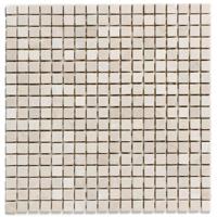 Mozaiek Natural Stone Marmer Botticino Anticato 1,5x1,5 - thumbnail