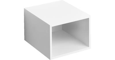 Badmeubelkast Clou Hammock Open Vierkant 40cm Mat Wit