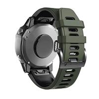 NDJQY 22 26mm Band Voor Coros Vertix 2 Smartwatch Strap Siliconen Correa QuickFit Polsband Voor Garmin Fenix 6 6X Pro 7 7X 5 Accessoires, For Vertix, agaat - thumbnail