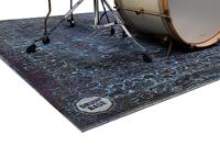 DRUMnBASE VP185-BLU Vintage Persian Blue drum/stage mat 185 x 160 cm - thumbnail