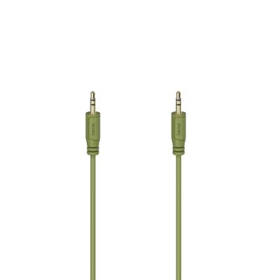 Hama Audiokabel Flexi-Slim 3.5 mm Jack Stekker 0.75 m Verguld/Groen Hama Audiokabel Flexi-Slim 3.5 mm Jack Stekker 0.75 m Verguld/Groen