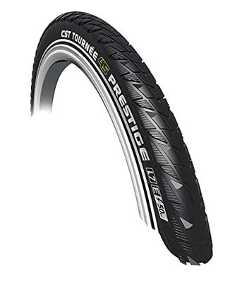 CST Buitenband 26-1.75 (47-559) city tournee prestige zwart +r