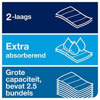 Handdoek Tork H2 100289 Premium 2laags 21,2x25,5 cm 21x150st - thumbnail