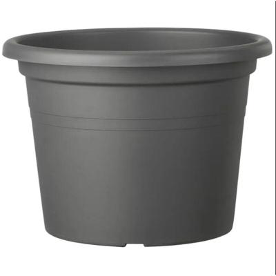 Bloempot Deroma Cilinder Antraciet Geïnjecteerde Rond Ø 50 cm 50 x 35 cm