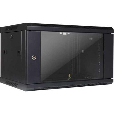 Inter-Tech SMA-6406 rack 6U Wandrek Zwart Inter-Tech SMA-6406 rack 6U Wandrek Zwart