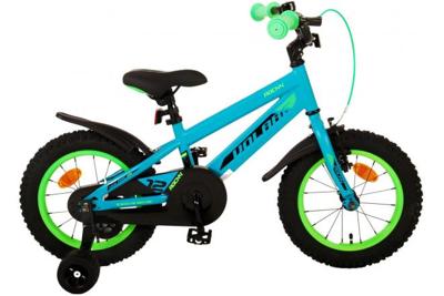 Volare rocky kinderfiets - jongens - 14 inch - groen