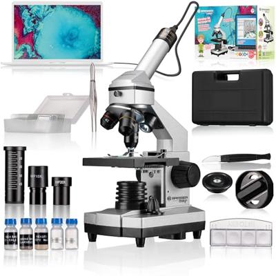 Bresser Optik 8855000 Kindermicroscoop Monoculair 40 x Opvallend licht, Doorvallend licht - thumbnail