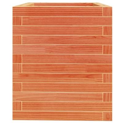 VidaXL Plantenbak 40x40x46 cm massief grenenhout wasbruin VidaXL Plantenbak 40x40x46 cm massief grenenhout wasbruin