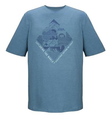 Killtec KOS 24 T-shirt Heren Light Ocean XL