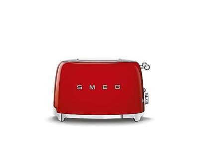 Smeg TSF03RDEU broodrooster 4x4, rood - thumbnail
