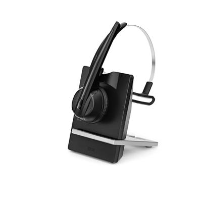 EPOS 1000998 On Ear headset Telefoon DECT Mono Zwart Noise Cancelling Microfoon uitschakelbaar (mute)