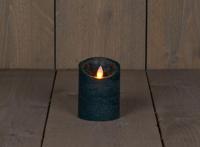 LED Kaars Wax Antiek Groen 10cm - thumbnail