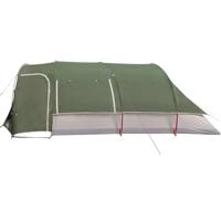 Tunneltent 8-persoons waterdicht groen - thumbnail