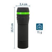 HyCell Zoom-Flashlight 1W-LED zaklamp - thumbnail