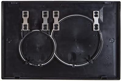 Geberit Sigma 01 bedieningspaneel glans zwart voor Sigma reservoirs 8cm (UP720) en 12cm (UP320)