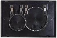 Geberit Sigma 01 bedieningspaneel glans zwart voor Sigma reservoirs 8cm (UP720) en 12cm (UP320) - thumbnail