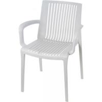 Stretto tuinstoel wit - thumbnail