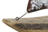 Decoratieve figuren Home ESPRIT Wit Natuurlijk Kaarsenmaker Verouderde afwerking 35,3 x 8 x 46,5 cm - thumbnail