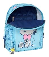 Casual Rugtas Snoopy Love Licht Blauw 25 x 30 x 13 cm - thumbnail