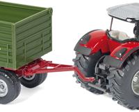 Siku 1985 tractor massey ferguson met frontlader - thumbnail