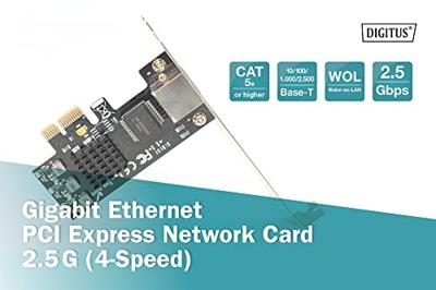 Digitus DN-10135 Netwerkkaart 2.5 GBit/s PCI-Express Digitus DN-10135 Netwerkkaart 2.5 GBit/s PCI-Express